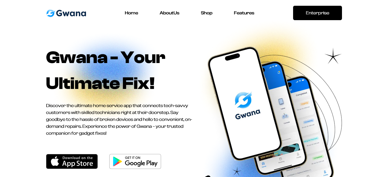 Gwana – On‐Demand Gadget Repairs